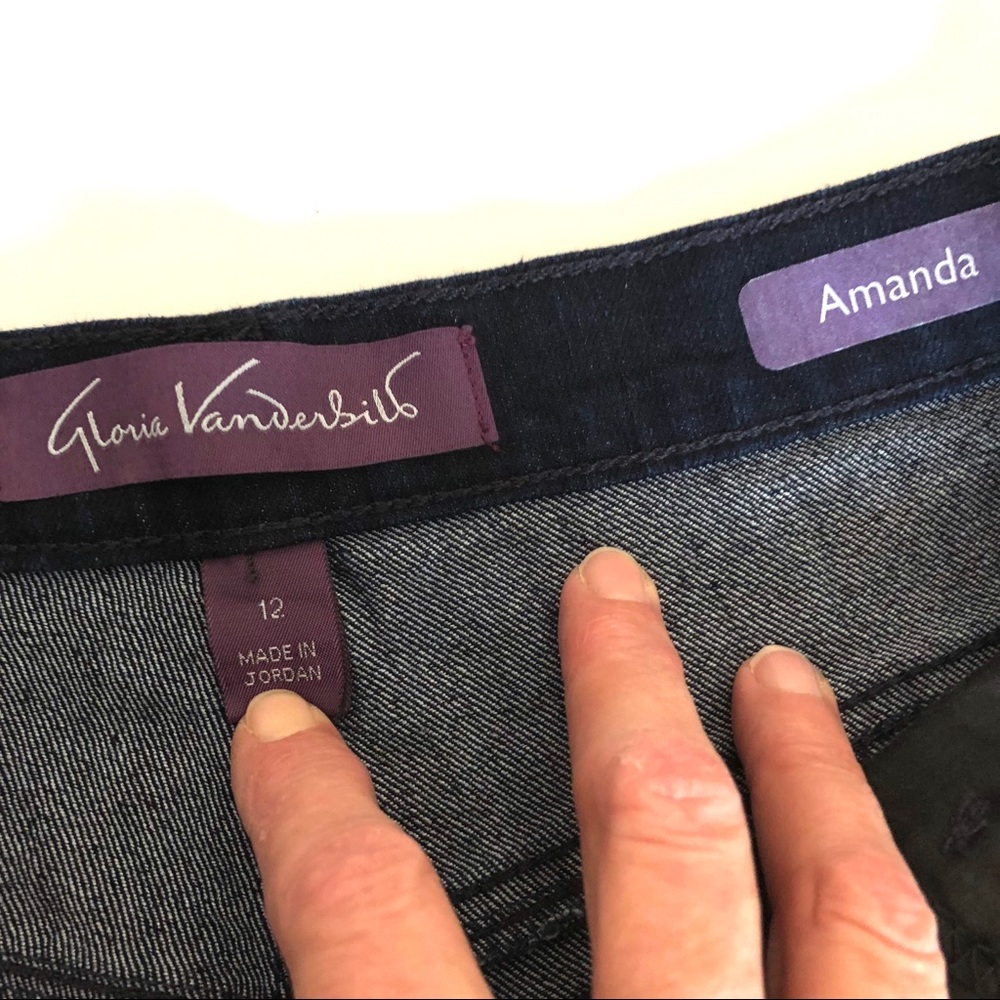 Gloria Vanderbilt Amanda High Rise Stretch Jeans - Picture 5 of 11